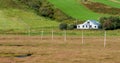 Typical Scottish farmhouse in Glencoe area, Scotland UK