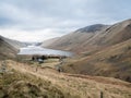 Typical Scottish landscape in winter Royalty Free Stock Photo