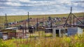 Shantytown in South Africa Royalty Free Stock Photo