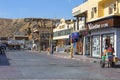 A typical shopping street with Arabic souvenirs shops, Sharm el Sheikh, Egypt