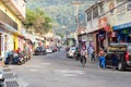 Typical shopping street in Guatemala