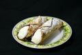 Typical sicilian Cannoli pastry