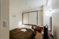 A typical small business hotel room in Japan