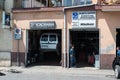 Typical small Italian garage
