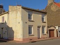 Typical small old house in the city of Calais,