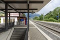 Typical small Swiss train station