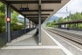 Typical small Swiss train station