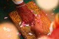 Typical South Indian Hindu Wedding tradition in India. South Indian wedding rituals, Royalty Free Stock Photo