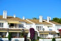 typical Spaish houses in Estepona in Spain