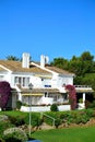 typical Spaish houses in Estepona in Spain