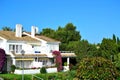 typical Spaish houses in Estepona in Spain