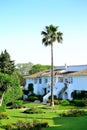 typical Spaish houses in Estepona in Spain