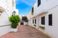 Typical Spanish architecture. Menorca. Spain
