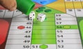 Typical spanish board game parchis