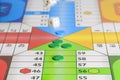 Typical spanish board game parchis