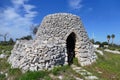 Typical stone construction of Apulia called Trullo