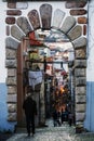 Typical street architecture of Setubal