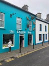 Typical street in Dingle. Ireland