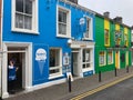 Typical street in Dingle. Ireland