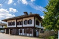 Typical street and Nineteenth Century Houses house in Old town o