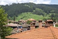 Street and old houses in Koprivshtitsa, Bulgaria