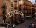Typical street of Palermo Royalty Free Stock Photo