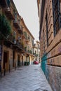 Typical street of Palermo Royalty Free Stock Photo