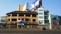 Typical street in Sri Lanka. Poverty and devastation