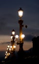 Typical Streetlamp of Europe Royalty Free Stock Photo