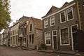 Typical strret in the old town ZIERIKZEE on Zeeland / Netherlands