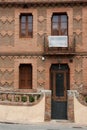 Typical style of Colonia Guell Royalty Free Stock Photo