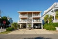 Typical style home in Wrightsville North Carolina near coastal beach Royalty Free Stock Photo