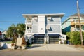 Typical style home in Wrightsville North Carolina near coastal beach Royalty Free Stock Photo