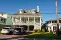 Typical style home in Wrightsville North Carolina near coastal beach Royalty Free Stock Photo