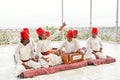 A Sufi singer singing praises of God Royalty Free Stock Photo