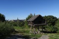 Typical Swedish Architecture shown at Skansen Outdoor Museum