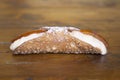 Typical sweet from Palermo, Italy: cannolo