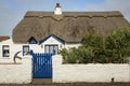 Thatched cottage. Kilmore Quay. county Wexford. Ireland Royalty Free Stock Photo