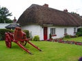 Typical Thatched Roof cottage in Ireland Royalty Free Stock Photo