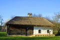 Typical thatched roof house