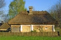 Typical thatched roof house