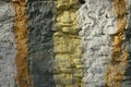 Abstract wall from Jharkot  village ,Lower Mustang  Nepal Royalty Free Stock Photo