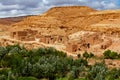 Traditional Moroccan village. Dades Gorge, Atlas Mountains, Morocco, Africa Royalty Free Stock Photo