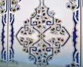 Typical traditional Spanish ceramic tiles Royalty Free Stock Photo