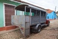 Typical truck bus camion in Trinidad,Cuba. Due to embargo Cuba Royalty Free Stock Photo