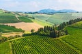 typical Tuscan farmhouse in Italy Royalty Free Stock Photo