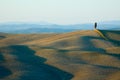 Typical tuscan landscape Royalty Free Stock Photo