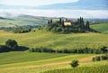 Typical Tuscan landscape. Italy Royalty Free Stock Photo