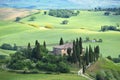 Typical Tuscan landscape. Italy Royalty Free Stock Photo