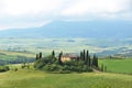 Typical Tuscan landscape. Italy Royalty Free Stock Photo